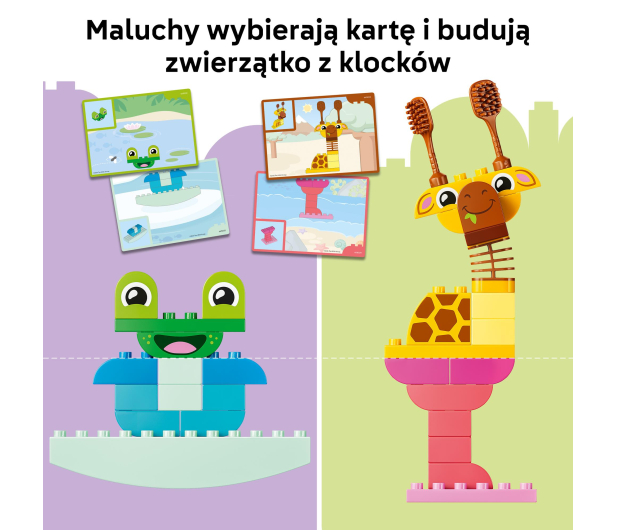 LEGO DUPLO 10472 Gra w budowanie zwierzątek - 1529687 - zdjęcie 6